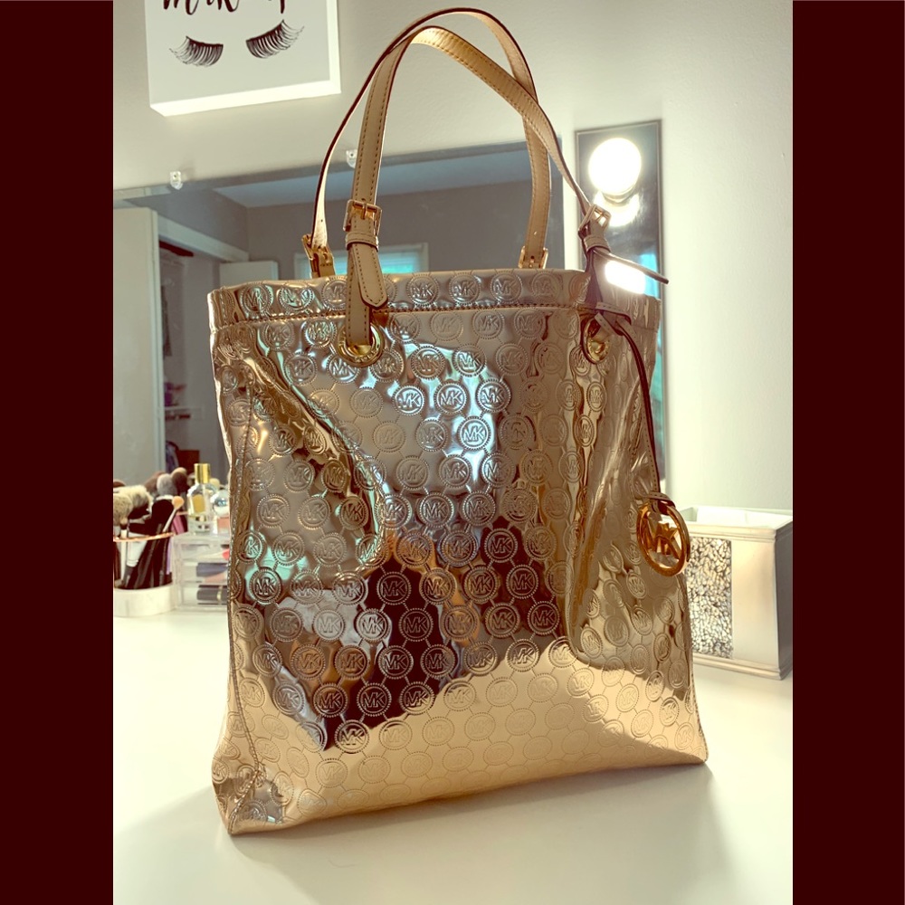 Rose Gold Michael Kors Tote